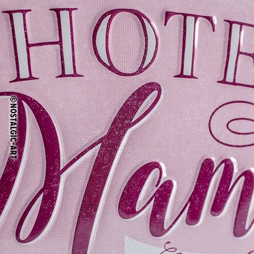Hotel Mama - Small Sign Board 15 x 20cm