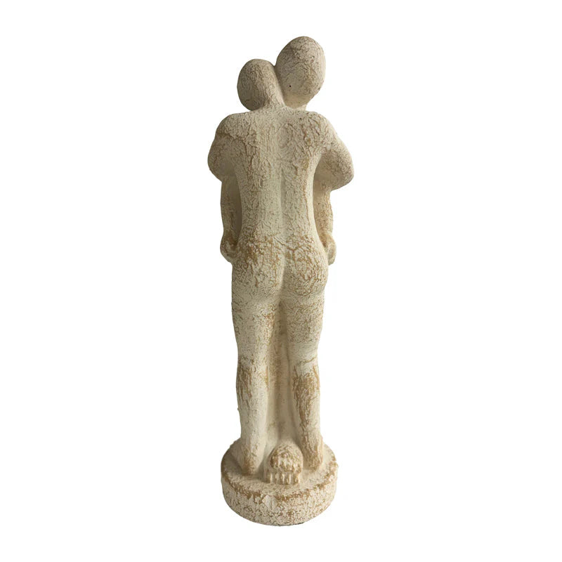 Hugging Couple Decorative Statue - 28cms