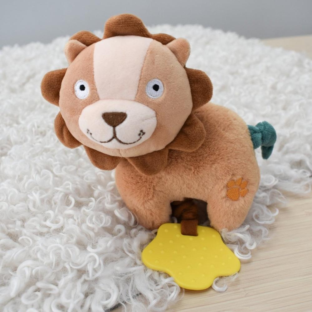 Hugsworth Lion Jiggler Snuggle Buddy Playtime Delight