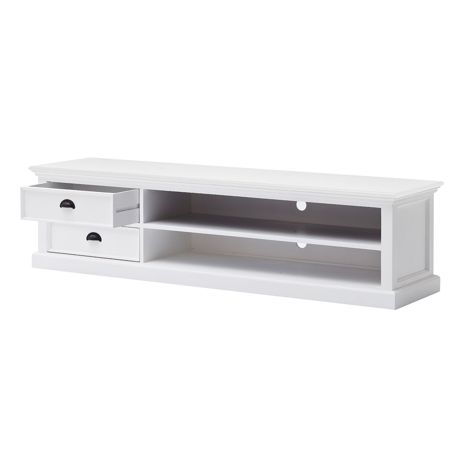 Iconic 2 Drawers 2 Shelves Entertainment Unit 180cms