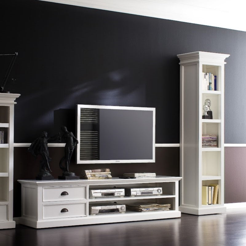 Iconic 2 Drawers 2 Shelves Entertainment Unit 180cms
