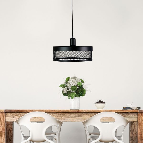 Industrial Mesh Pendant Retro Pendant - Wide