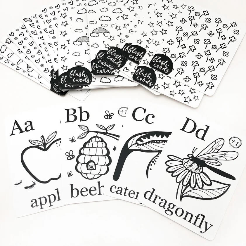 Infants Alphabet and Number Flash Cards