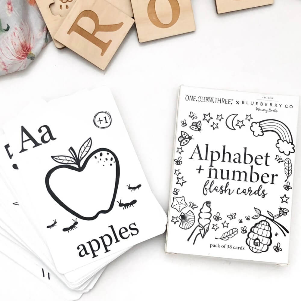 Infants Alphabet and Number Flash Cards