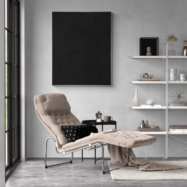 Inky Intricacies Stylish Curvilinear Art in Black