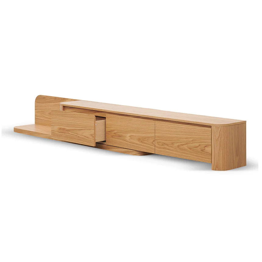 Innovative Screen TV Unit 200cms - Natural