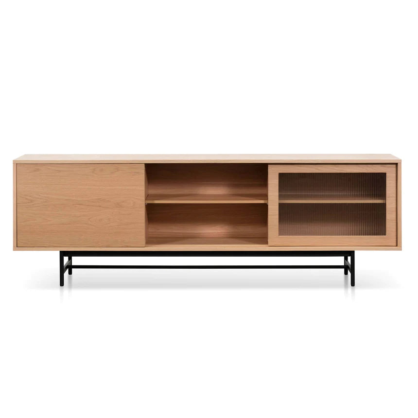 Innovative Screen TV Unit 210cms - Natural