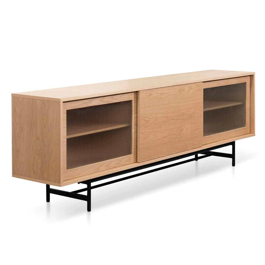Innovative Screen TV Unit 210cms - Natural