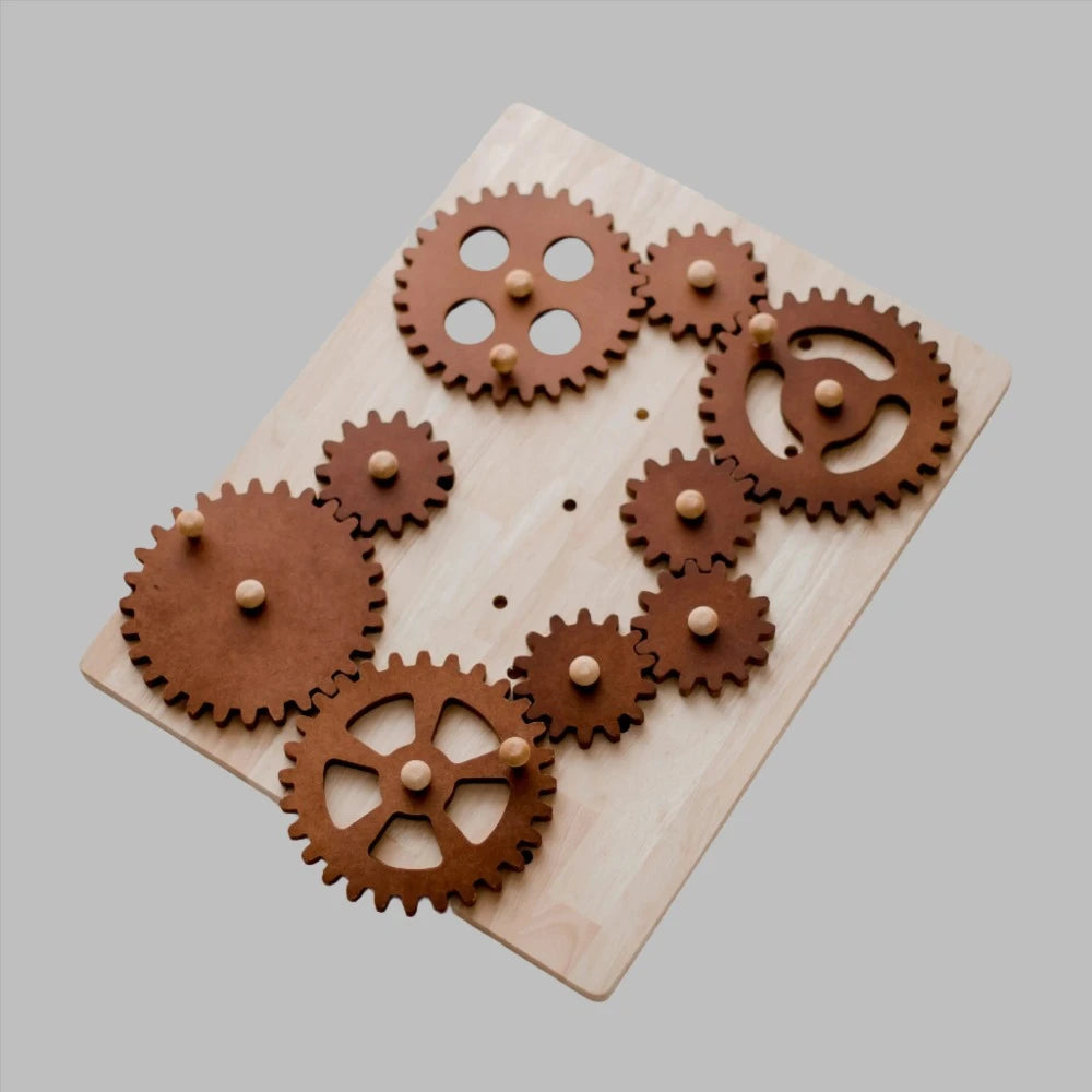 Interchangeable Gear Construction Set