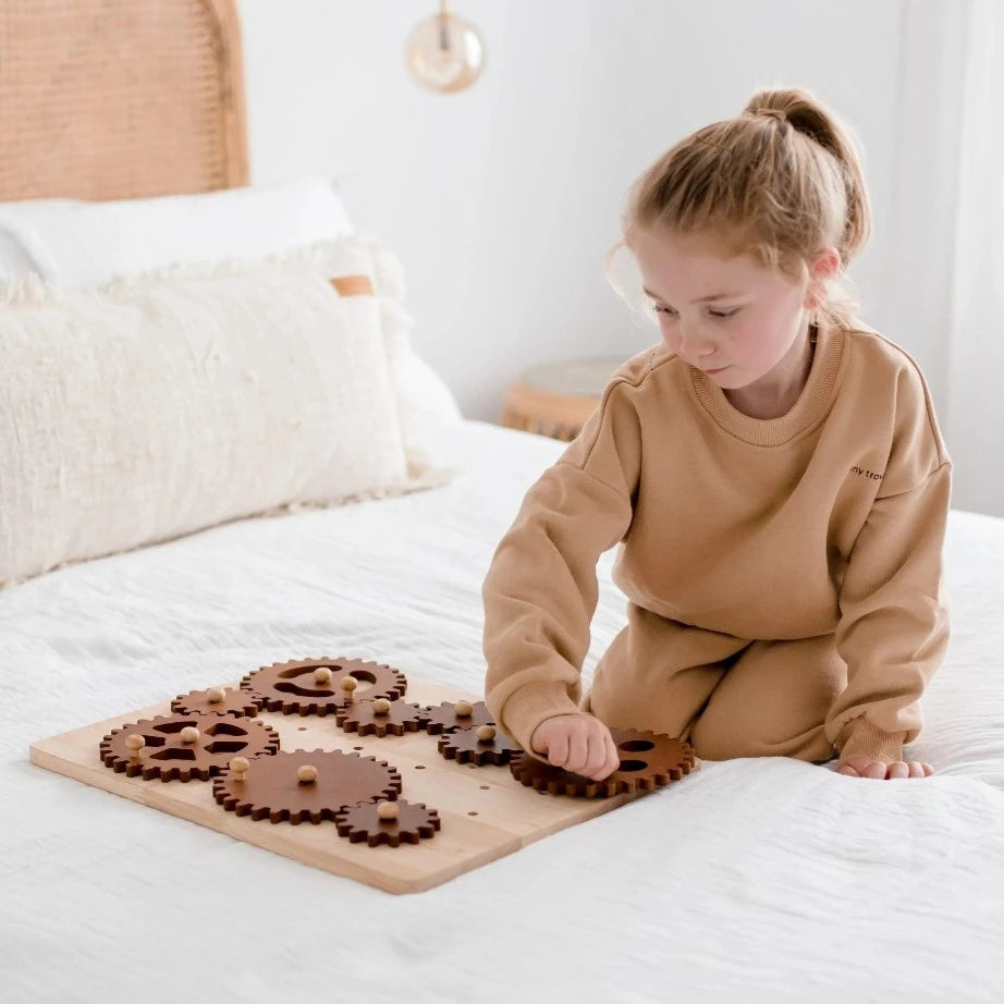 Interchangeable Gear Construction Set