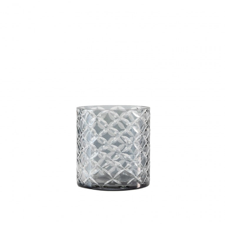S/2 Intriguing Patterned Tealight Holders 7cms (Choose from 2 Colors)
