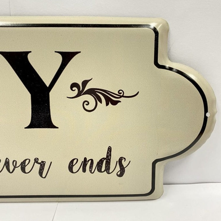 Iron Die Plate Beauty & Car Wall Decoration - Family