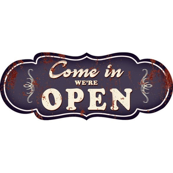 Iron Die Plate Beauty & Car Wall Decoration - Open