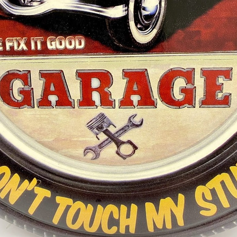 Iron Die Plate Wheel Wall Decoration - Car