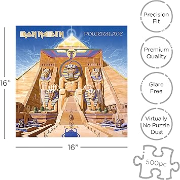 Iron Maiden Powerslave 500 Piece Puzzle