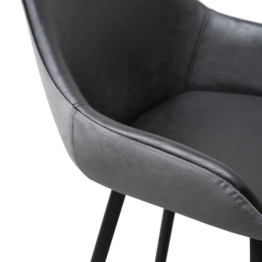 Island Escape Bar Stool - Black (Set of 2)