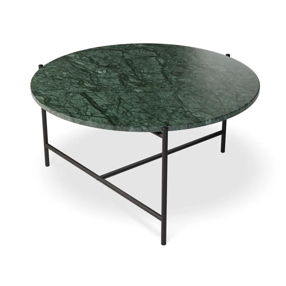 Italian Designer Marble Top Coffee Table 78cms (Available in 3 Colors)