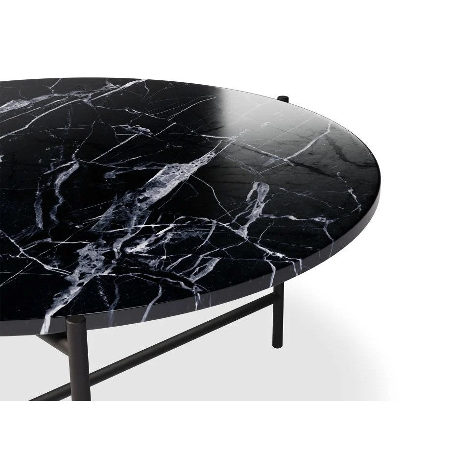 Italian Designer Marble Top Coffee Table 78cms (Available in 3 Colors)