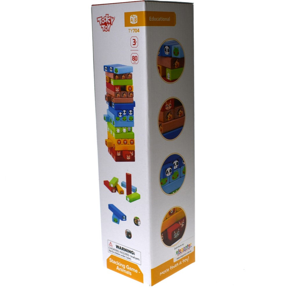 Jenga Animals Stacking & Board Game