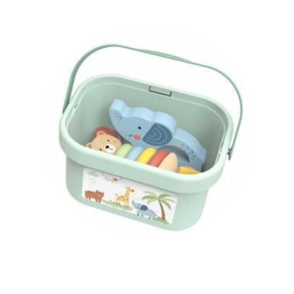 Toddlers Animals 3 in 1 Toys in Carry Bucket