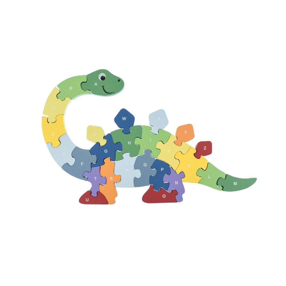Jurassic Dino ABC Jigsaw - Chunky Wooden Puzzle
