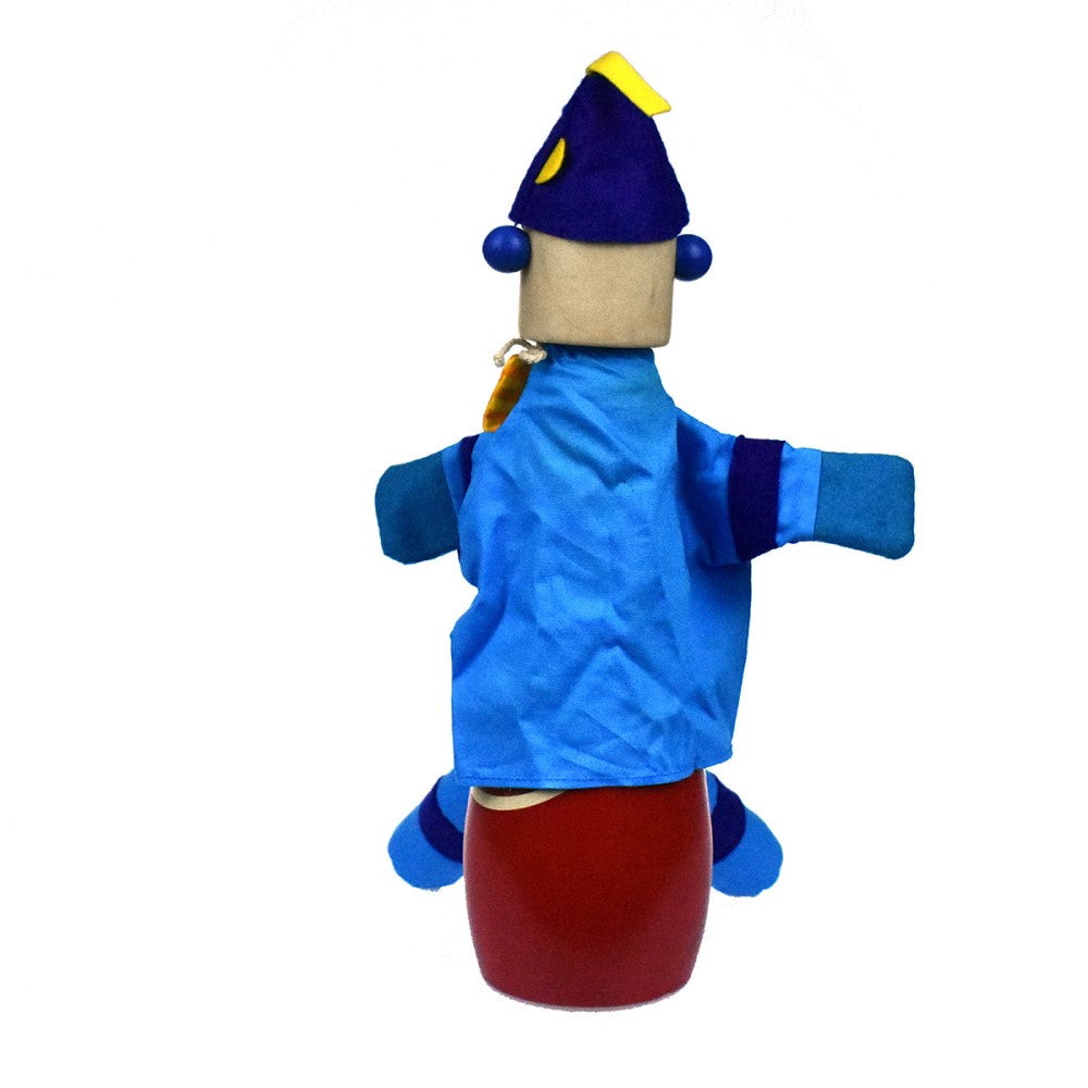 Kids 33cms Hand Puppet - Tin Man