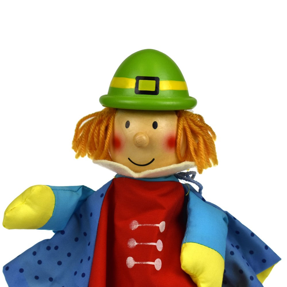 Kids 33cms Hand Puppet - Soldier