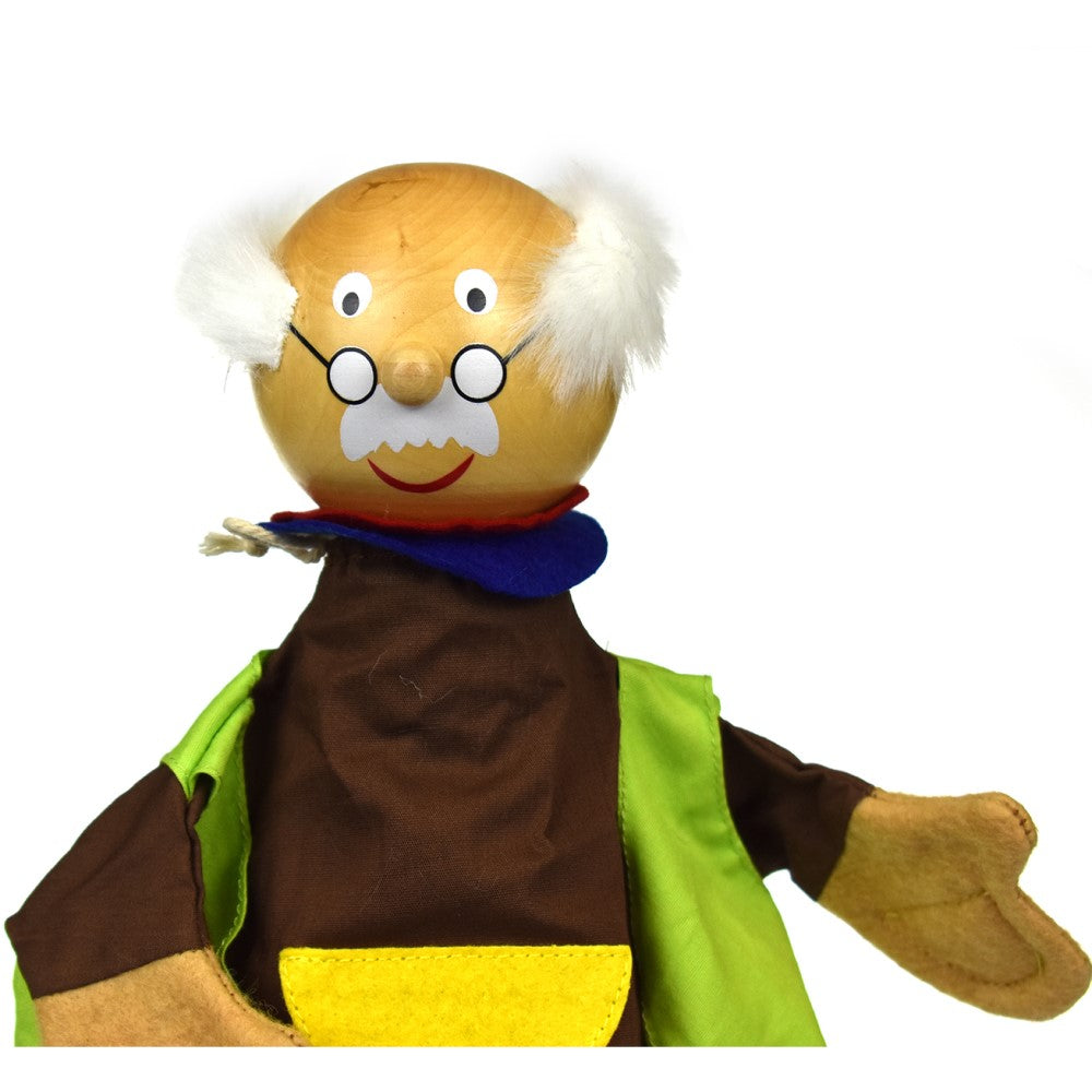 Kids 33cms Hand Puppet - Geppetto