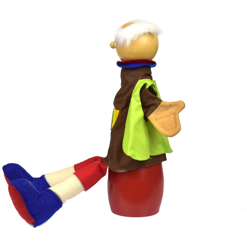Kids 33cms Hand Puppet - Geppetto