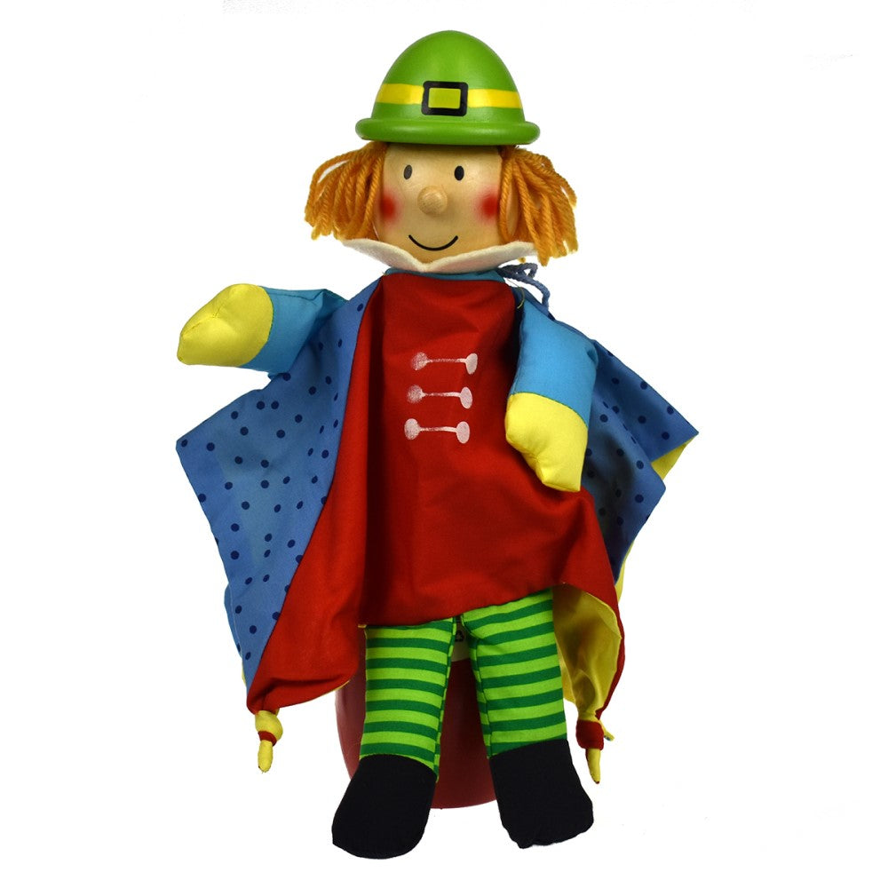 Kids 33cms Hand Puppet - Soldier