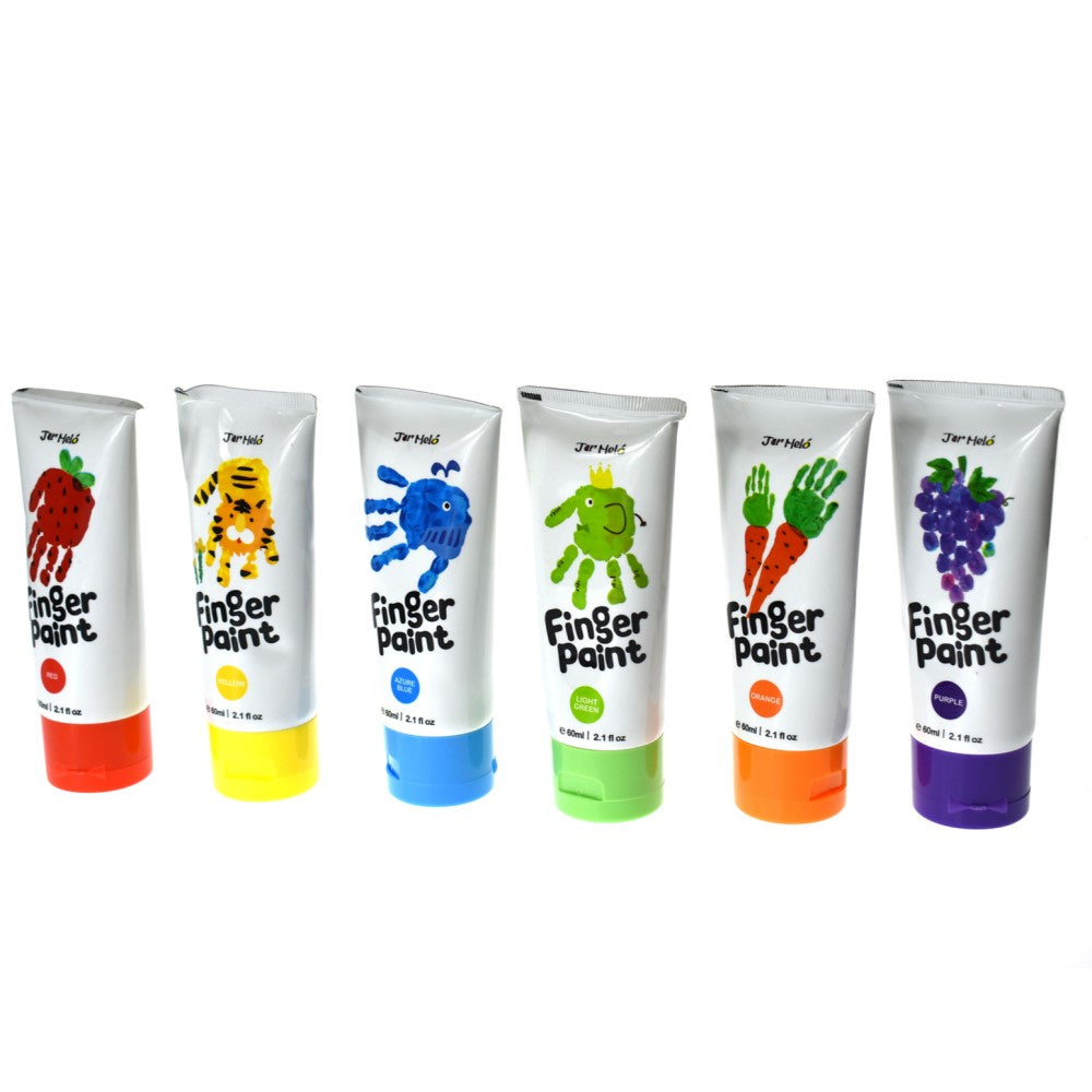Kids 6 Colours Finger Paint Kit