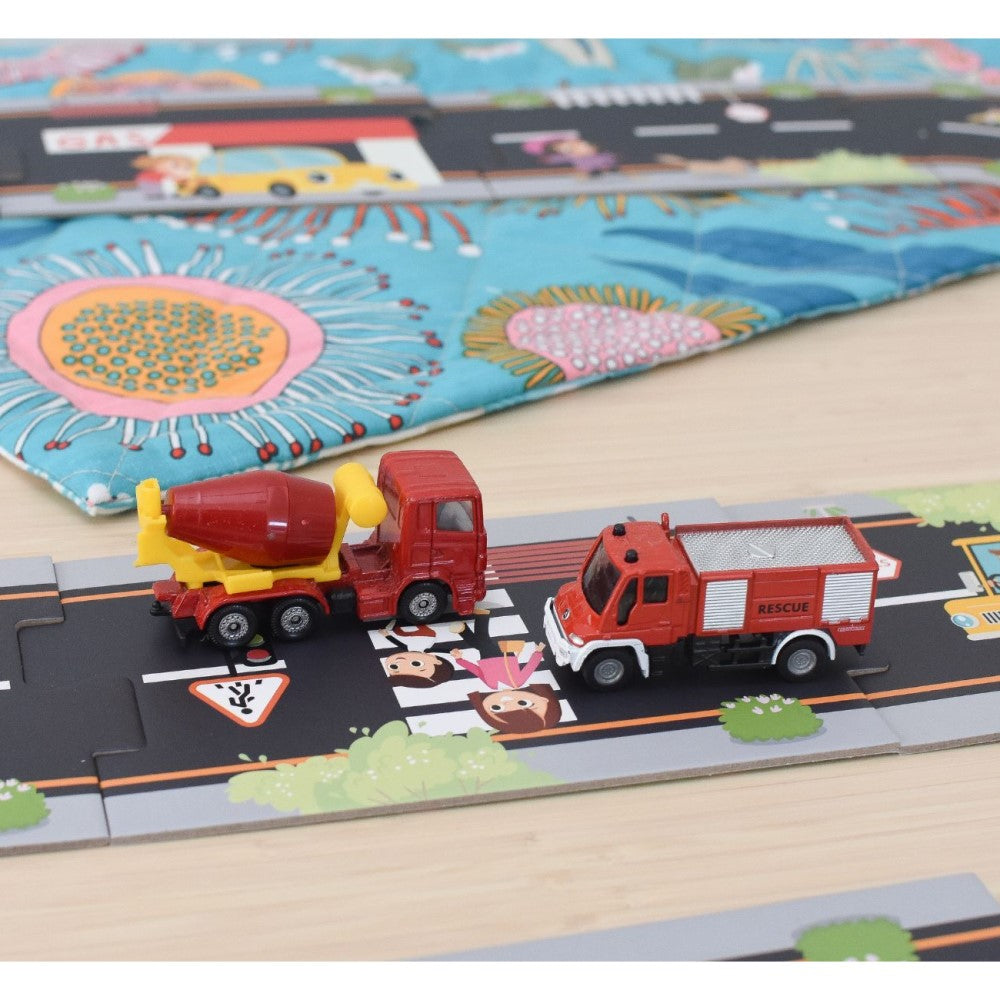 Kids City Road 20 Pieces Puzzle Playset