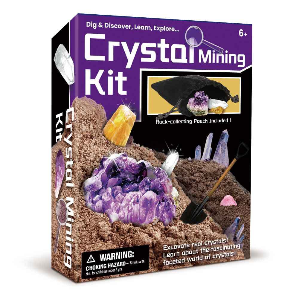 Kids DIY Crystal Mining Kit