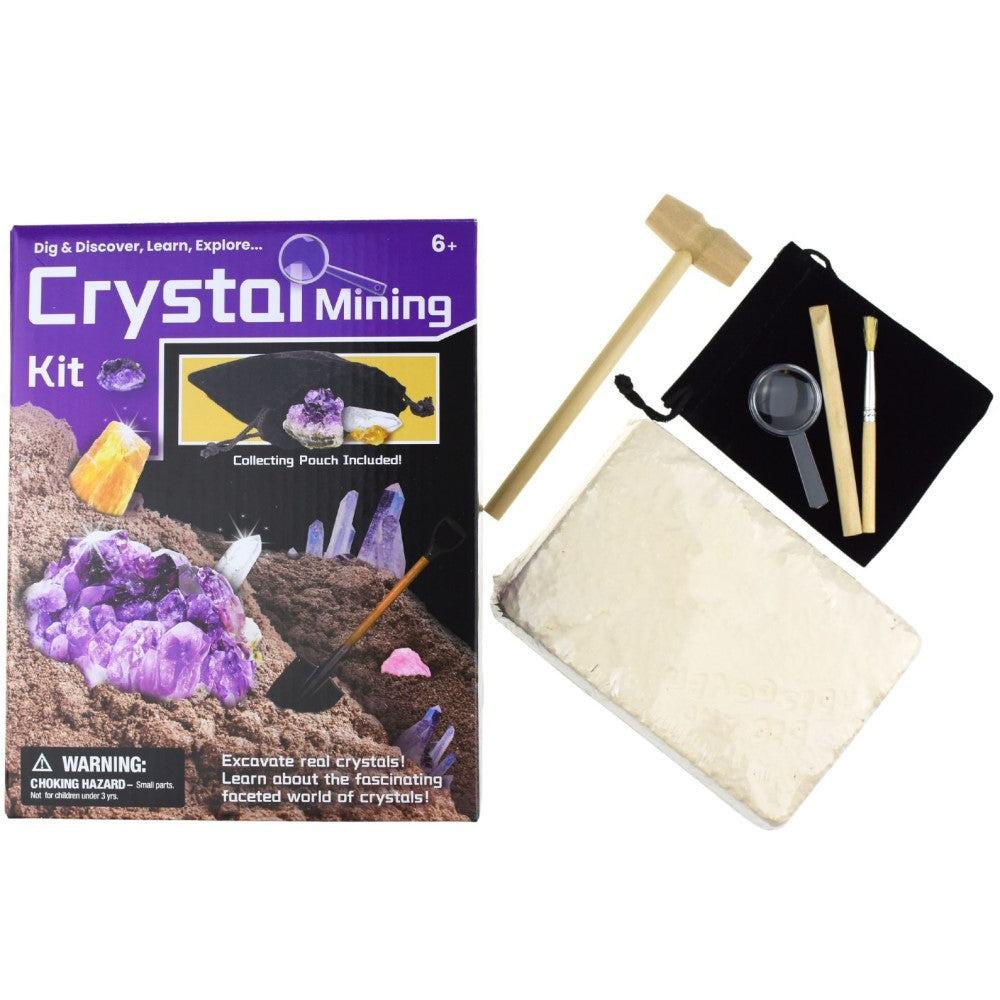 Kids DIY Crystal Mining Kit