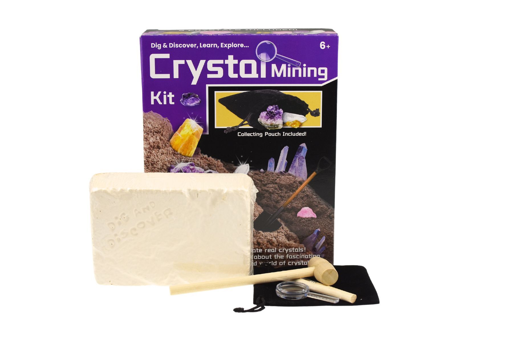 Kids DIY Crystal Mining Kit