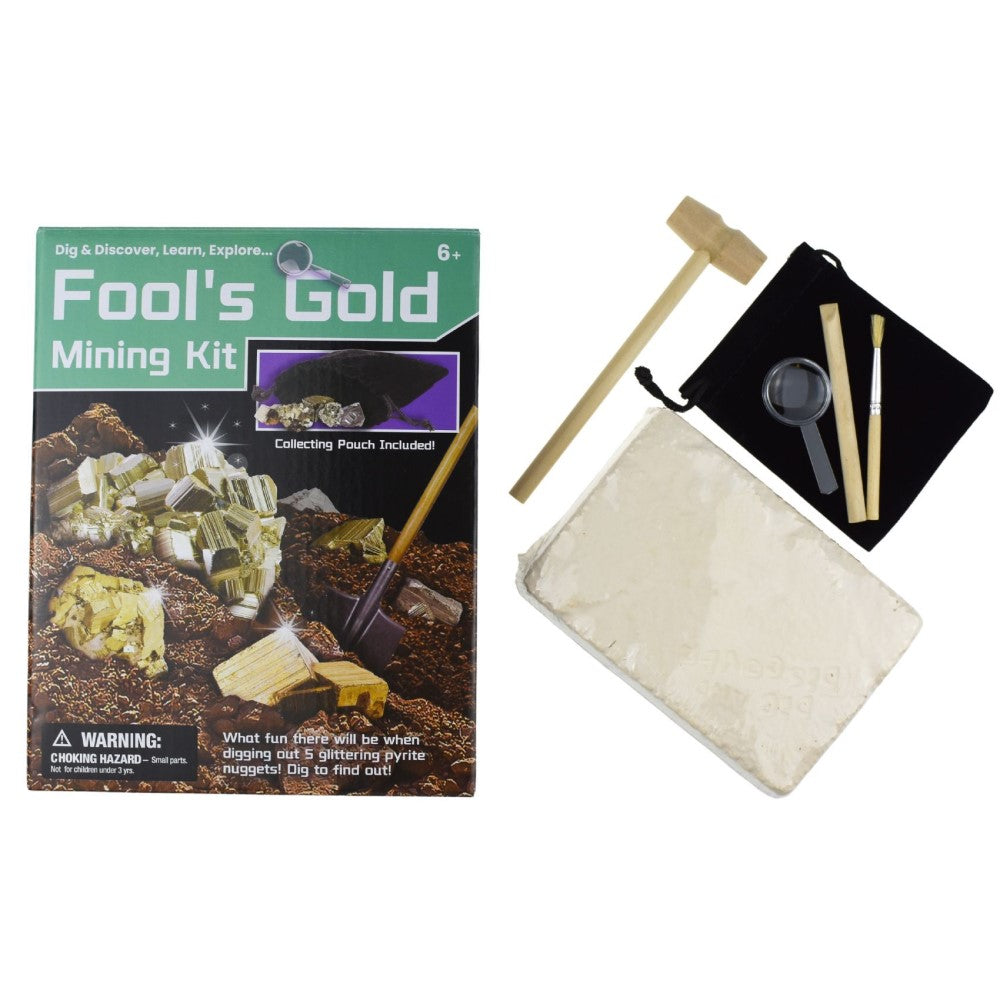 Kids DIY Fool's Gold Mining Kit