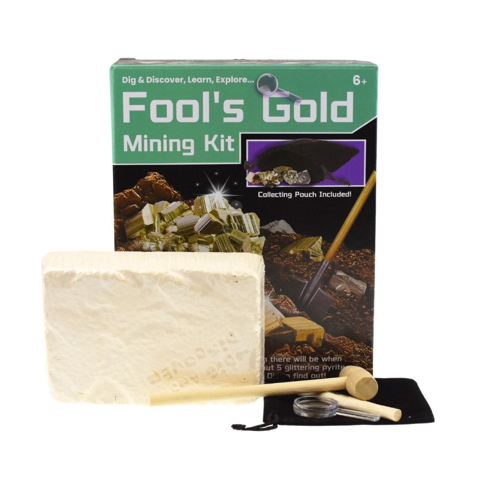 Kids DIY Fool's Gold Mining Kit