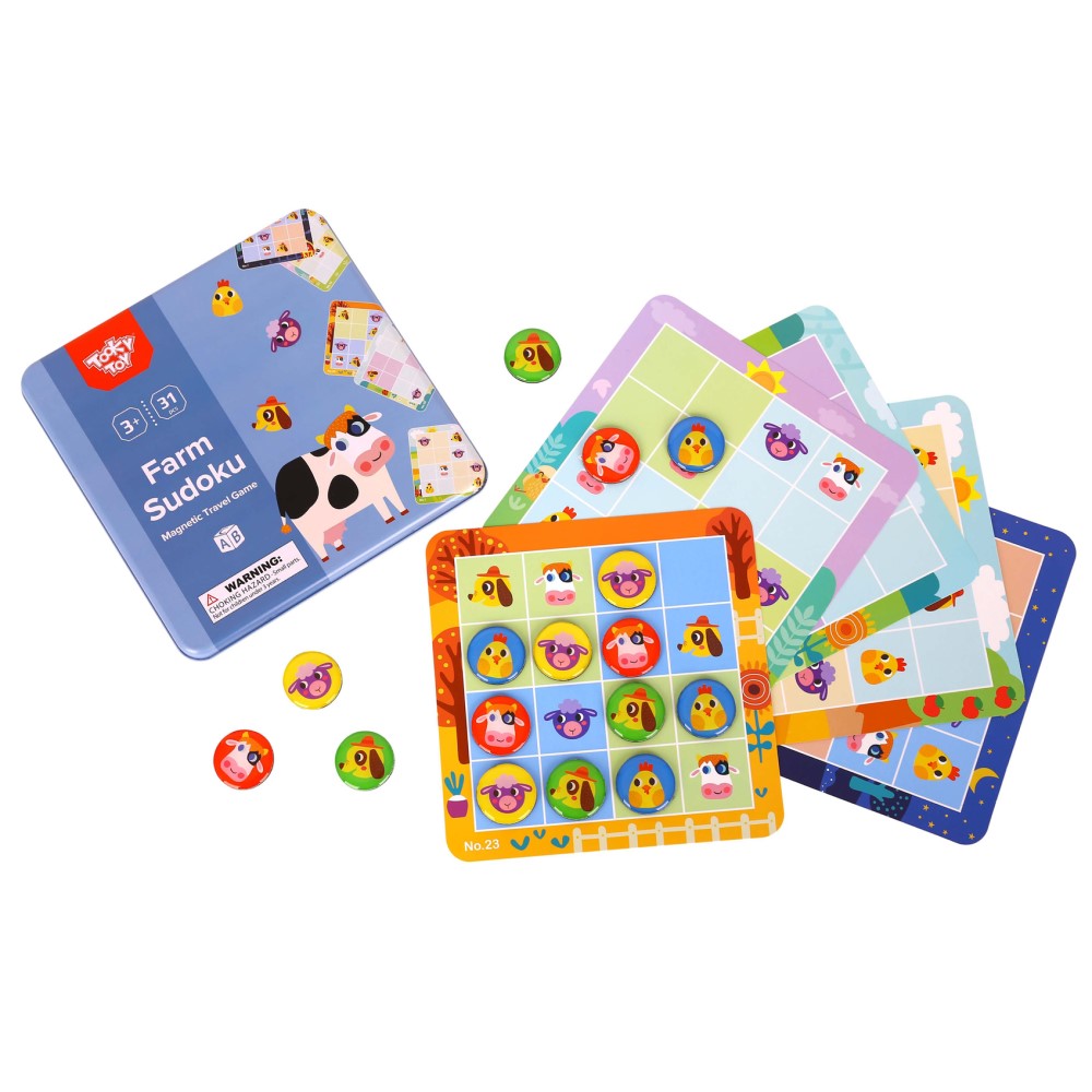 Kids Farm Sudoku Game