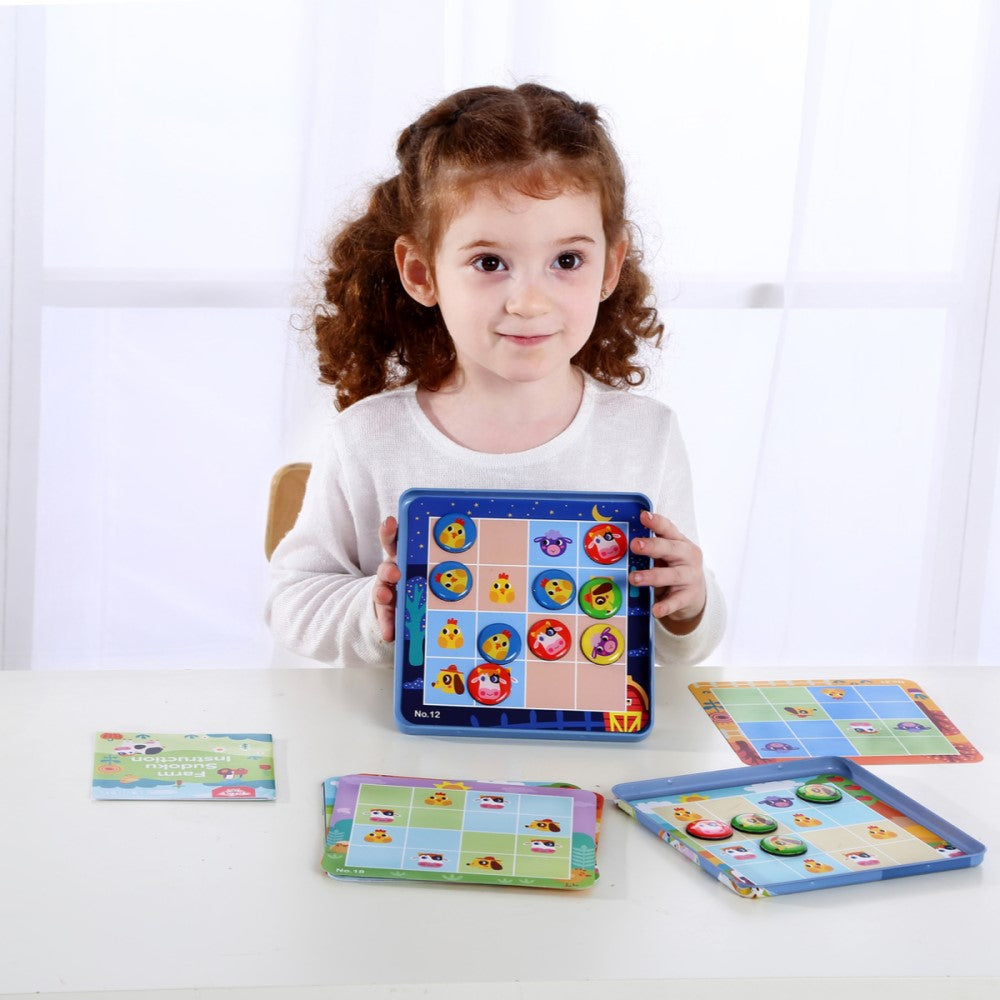 Kids Farm Sudoku Game