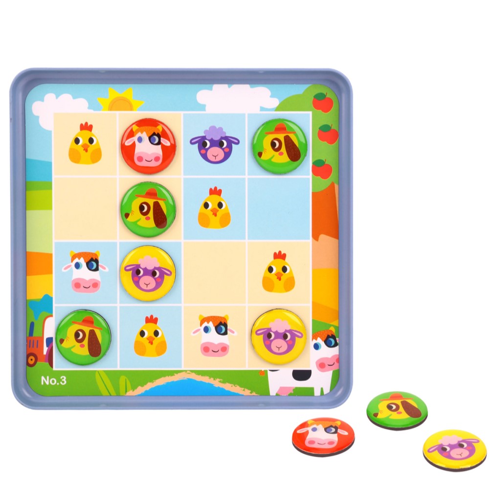 Kids Farm Sudoku Game