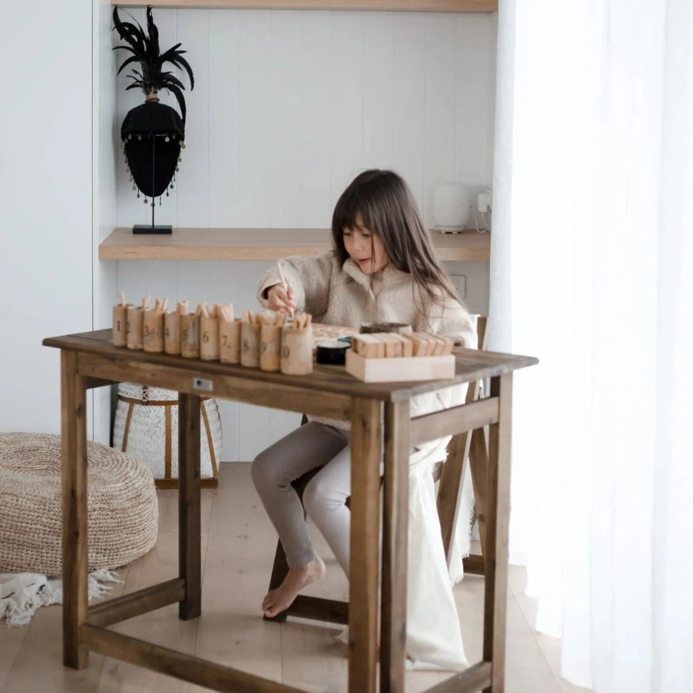 Kids Foldable Study Desk and Chair