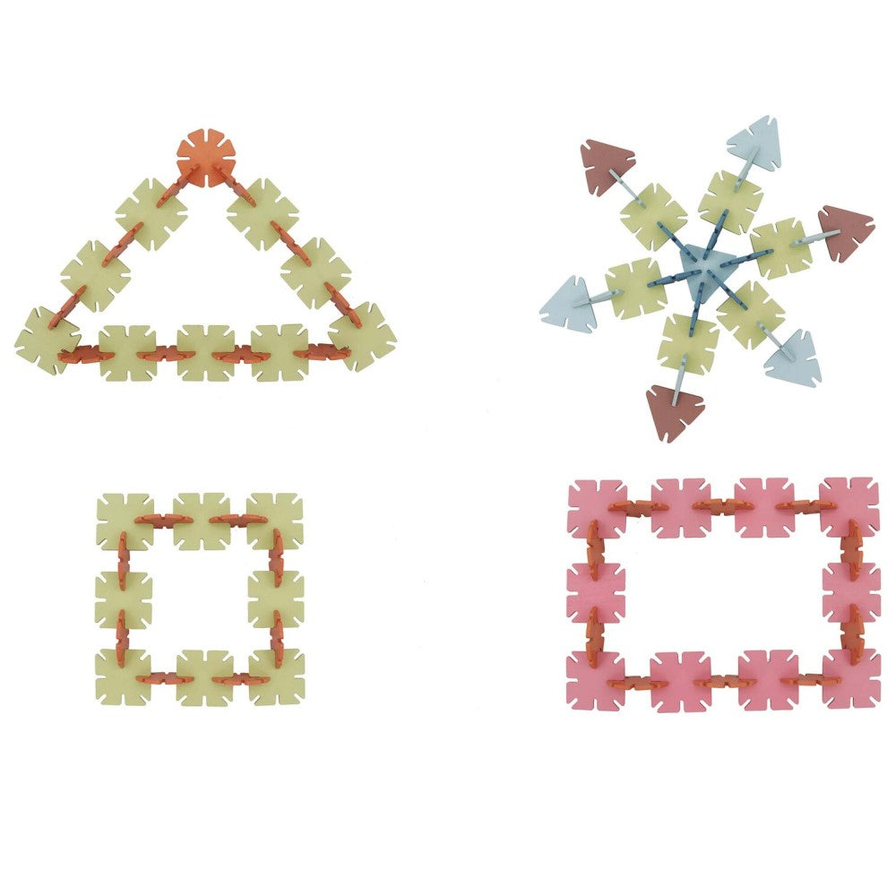 Kids Geometric Shapes Connecting Blocks Game