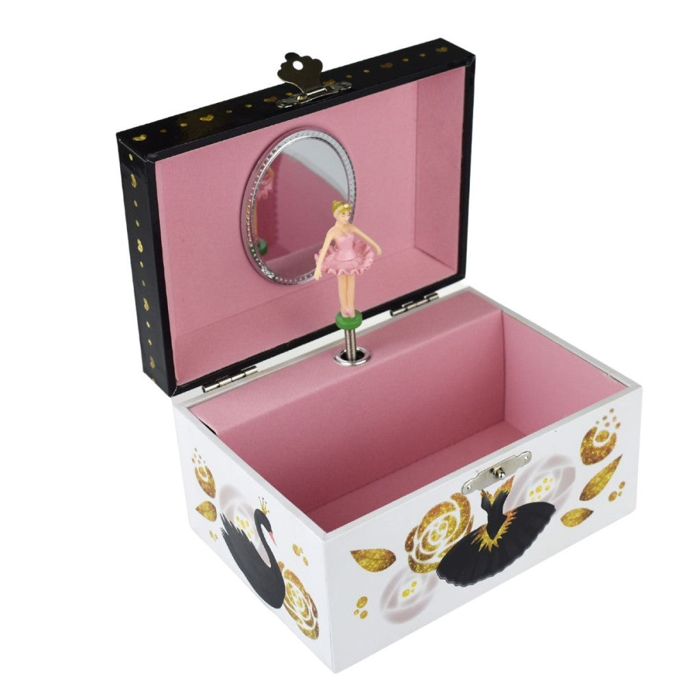 Midnight Ballerina & Swan Kids Keepsake Music Box