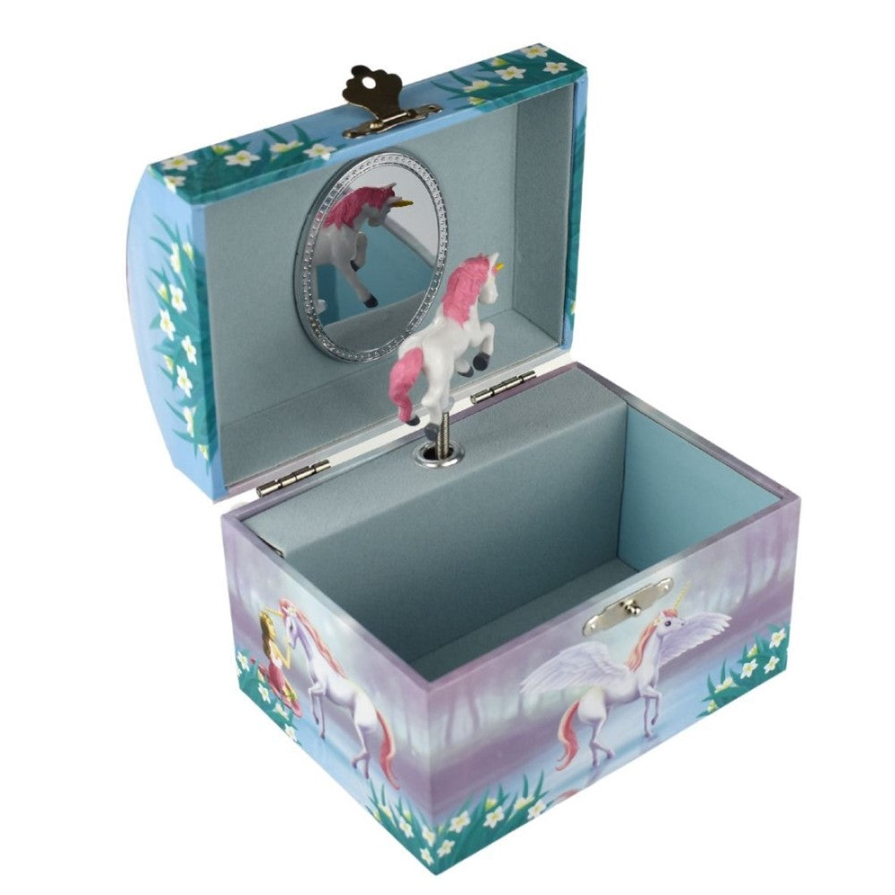 Princess & Unicorn Kids Dome Keepsake Music Box