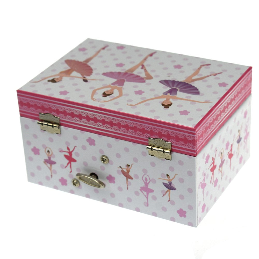 Ballerina Dancers Kids Keepsake Music Box