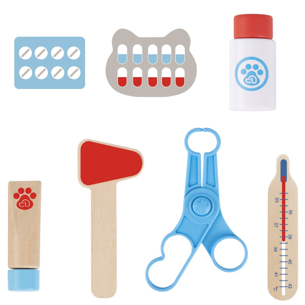 Kids Little Pet Vet Playset In Carry Bag