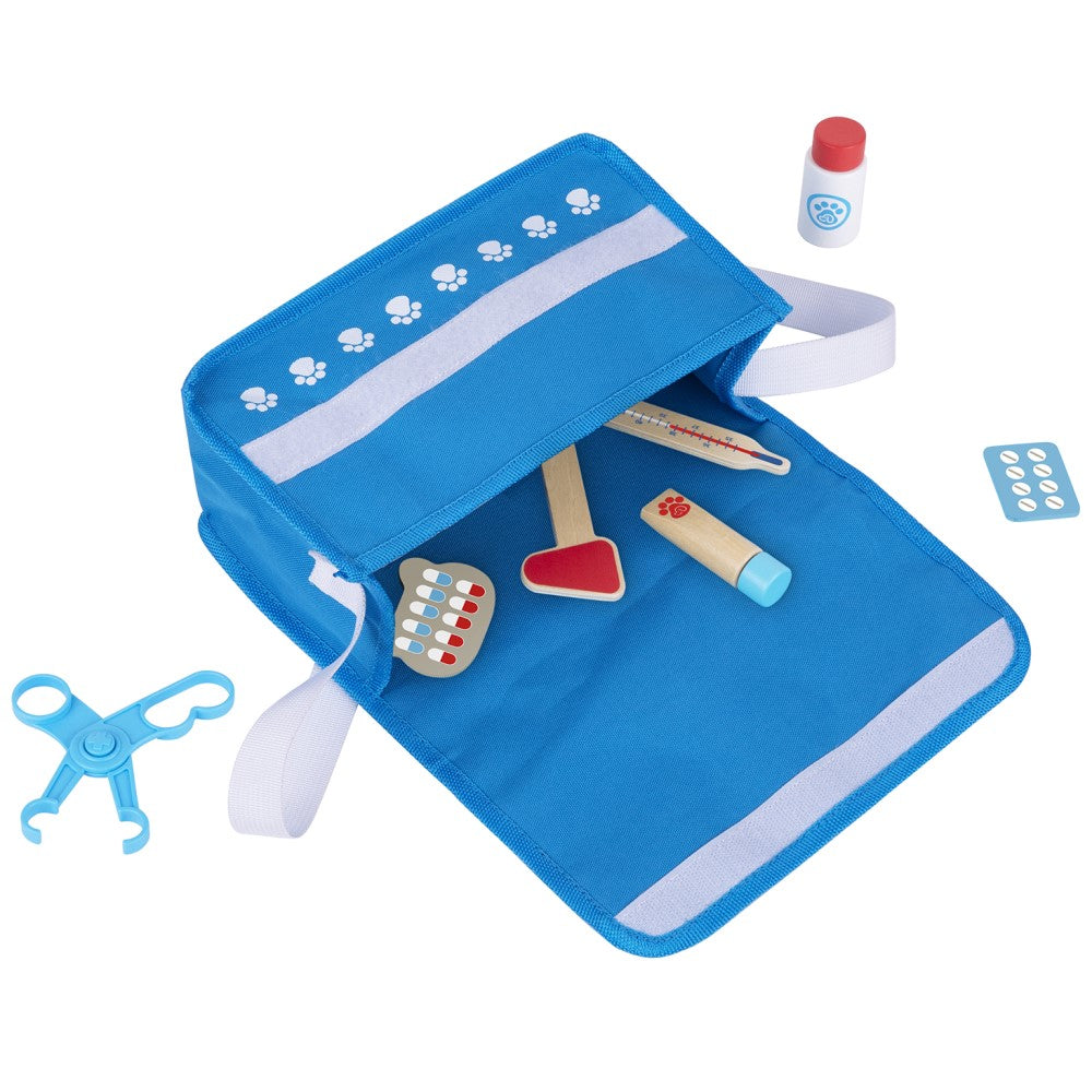 Kids Little Pet Vet Playset In Carry Bag