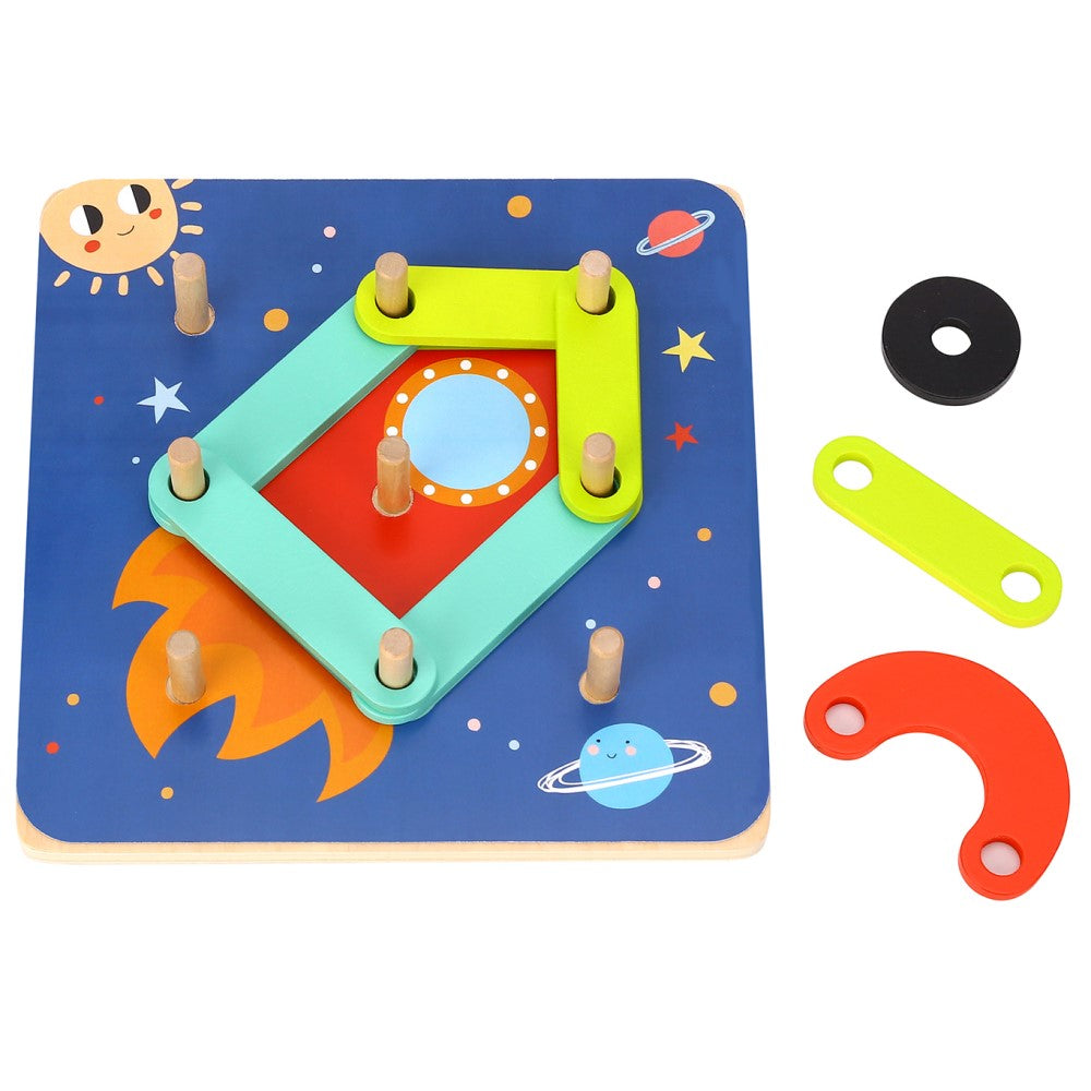 Kids My Learning Wooden Shapes Puzzle Game