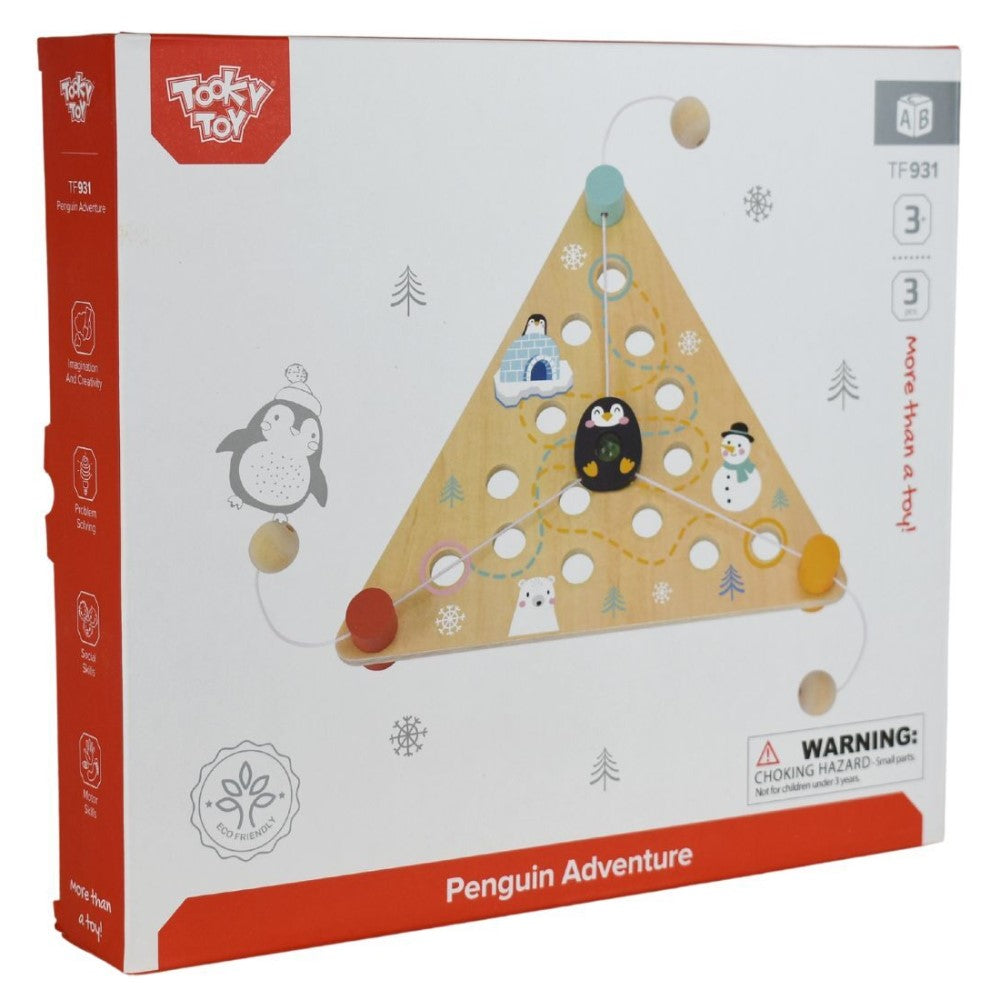 Kids Penguin Adventure Puzzle Game