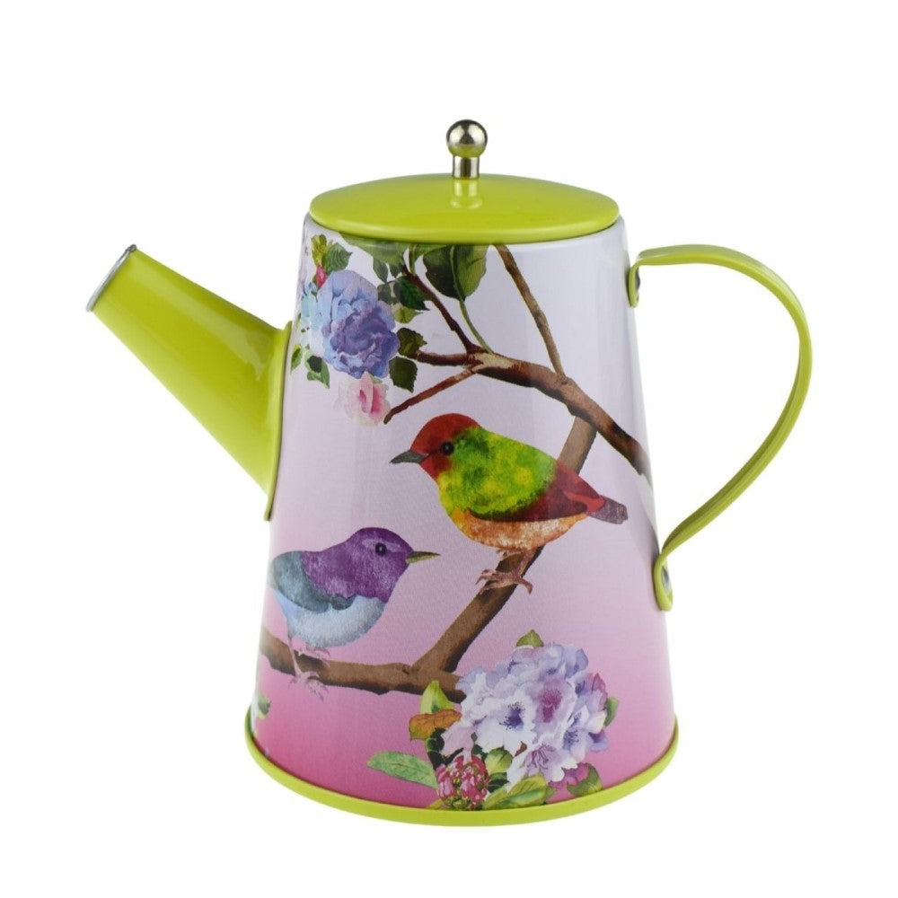 Kids Play Tin Tea Set - Birds 13Pcs